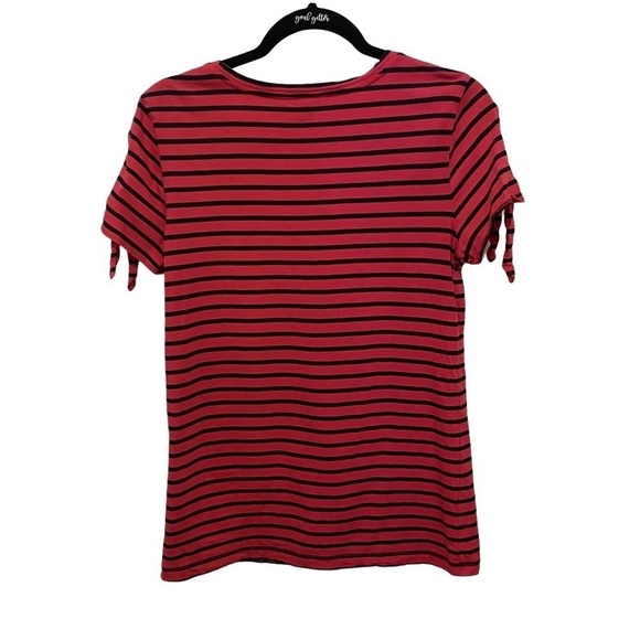 Nautica Striped Crew Neck T-Shirt - Size M - Picture 5 of 6
